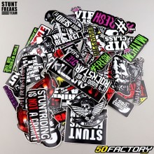 Stickers Stunt Freaks Team (lot de 100)