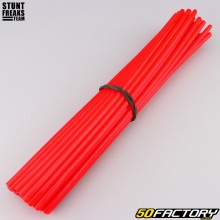 25 cm Speichenabdeckungen Stunt Red Team Freaks (42-Paket)