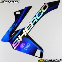 Kit decorativo Sherco SE-R (desde 2018) Gencod holográfico negro y azul
