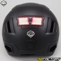 Bicycle helmet with front and rear lights Vito E-City Matte Black