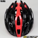 Capacete Wag Bike GT3000 preto e vermelho