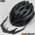 Capacete de ciclismo Wag Bike Neutron preto e branco fosco