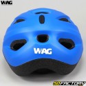 Capacete de bicicleta infantil Wag Bike Sky azul fosco