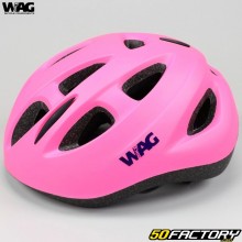 Casque vélo enfant Wag Bike Sky rose mat