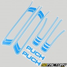 Adesivi Puch Maxi blu