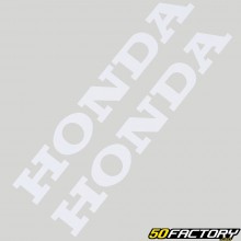 Adesivi Honda 17.5x3 cm bianchi