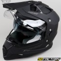 Endurohelm Nox  XXNUMX mattschwarz