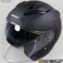 Casco jet Nox N129 nero opaco