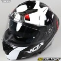 Modular helmet Nox X960 Cruzr white and red