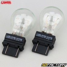 Bombillas de luz P27/7W 12V W2.5x16Q Lampa (lote de 2)