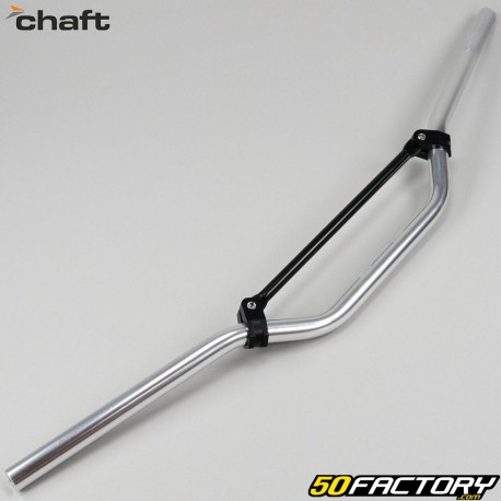 Manubrio Chaft Ã˜22 mm in alluminio Cross grigio con barra nera