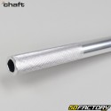 Manubrio Chaft Ã˜22 mm in alluminio Cross grigio con barra nera