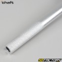 Manubrio Chaft Ã˜22 mm in alluminio Cross grigio opaco con barra nera