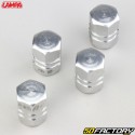 Tappi valvola esagonali Lampa Sport-Cap grigio (set di 4)