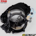 Clutch cover AM6 minarelli Top Performances TPR Factory black with transparent window