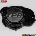 Tapa de embrague AM6 Minarelli Top Performances TPR Factory negro con ventana transparente