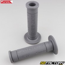 Puños de motocicleta Ariete Dirt Zona Grip gris oscuro medio
