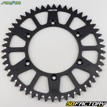 Couronne 50 dents alu 520 Kawasaki KLX 400 R, Suzuki RM-Z 250, 450... Sunstar noire