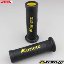 Punhos Ariete Ariram Grip preto e amarelo