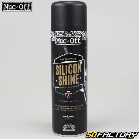 Spray protector Muc-Off Silicon Shine de 500ml