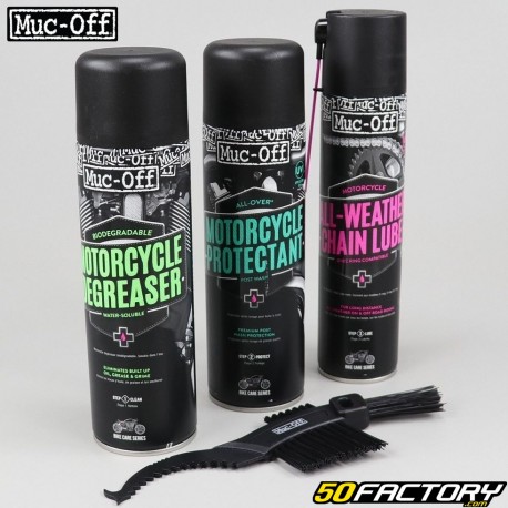 Kit de nettoyage Muc-Off Motorcycle Multi Pack