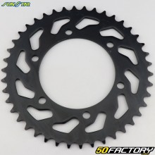 Corona 42 denti in acciaio 520 Kawasaki Ninja 250, 300, 400, ZZR 250... Sunstar nera
