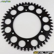 Rear sprocket 48 aluminum teeth 520 AJP,  Gas Gas, Husqvarna 125... Sunstar black