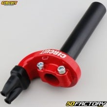 Circuit Equipment Universal 4 Quick Pull Type Gas Grip Red