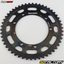 Rear sprocket 50 teeth steel 420 Sherco SE, Suzuki RMX,  SMX... Supersprox black