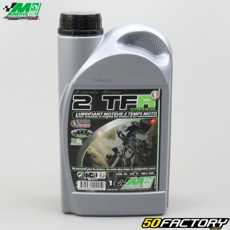 Engine oil 2T Minerva TFR Motorcycle synthesis 1L