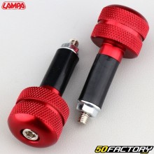 Handlebars ends Lampa red SU-3