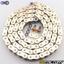 Cadeia 525 reforçada (O-rings) 114 Elos Afam XHR3 dourada
