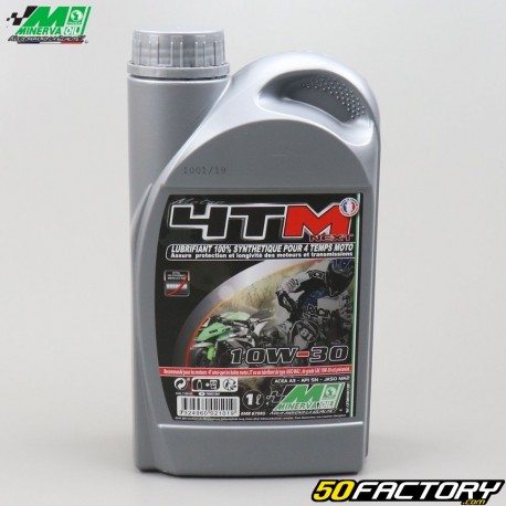 Engine Oil 4T 10W30 Minerva TM Next Moto 1L 