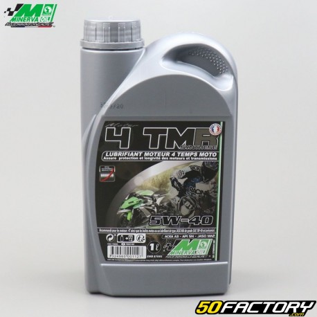 Engine Oil 4T 5W40 Minerva TMR Moto 1L 