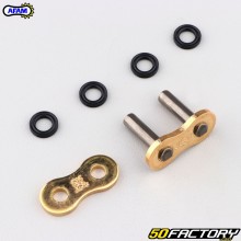 Reinforced 525 chain quick coupler (O-rings) Afam XSR2 gold to rivet