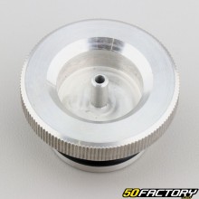 Tankdeckel aus Aluminium zum Clip Ø40 mm mit Entlüfter MBK 51, Motobécane...