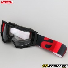 Ariete 8K Maske schwarzer und roter klarer Bildschirm