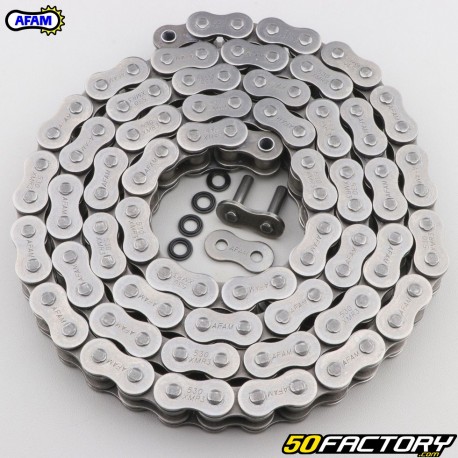 530 reinforced chain (O-rings) 100 links Afam XMR3 gray