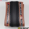 Bicycle tire 700x50C (50-622) Hutchinson Overide Hardskin TLR brown sidewalls with folding rods