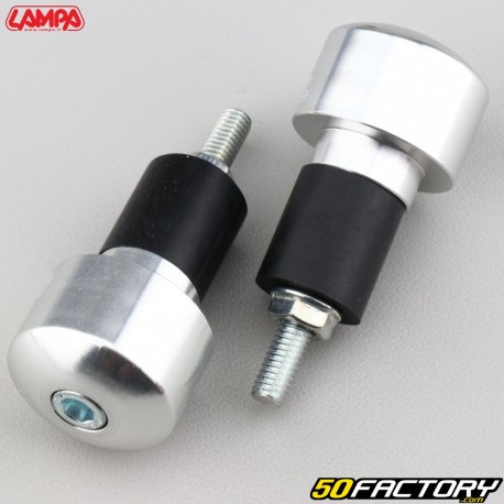 Handlebars ends Lampa gray