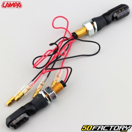 LED turn signals Lampa black nanos