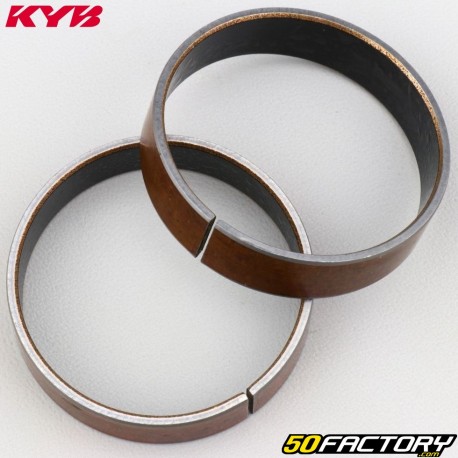 Anillos de fricción de horquilla 46x50x12 mm Honda CR 125 R (1997 - 2007), 250 R (1996) ... KYB