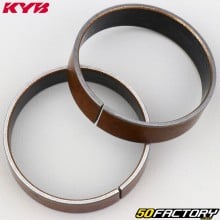 Anéis de fricção do garfo 46x50x12 mm Honda CR 125 R (1997 - 2007), 250 R (1996) ... KYB
