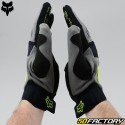 Gloves cross Fox Racing Dirtpaw motorcycle CE approved gray and fluorescent yellow