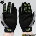Gloves cross Fox Racing Dirtpaw motorcycle CE approved gray and fluorescent yellow