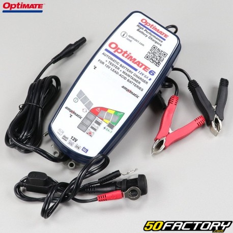 Cargador de batería y mantenimiento de carga universal Optimate 6