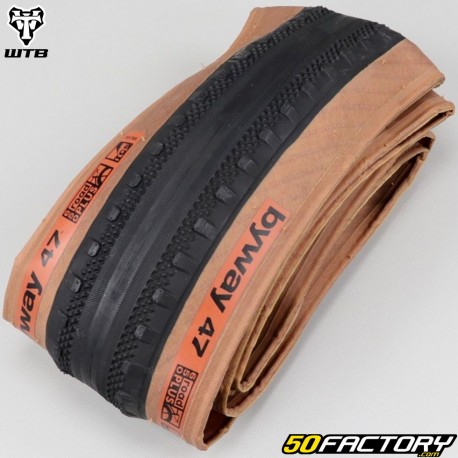 650Bx47C (47-584C) WTB Byway Neumático de bicicleta Brown Sidewall plegable