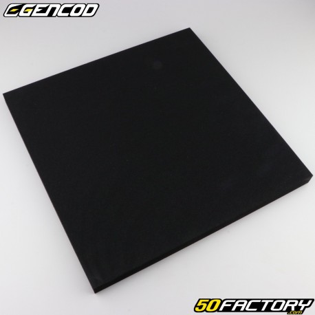 Adhesive saddle foam Gencod black 20 mm