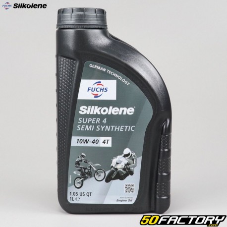 Silkolene-Motoröl 410W40 Super 4 Halbsynthese 1L
