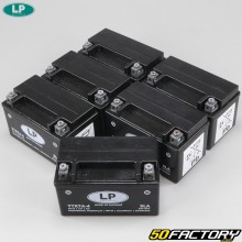 Batteries Landport YTX7A-BS SLA 12V 6Ah acide sans entretien Vivacity, Agility, KP-W, Orbit... (lot de 6)
